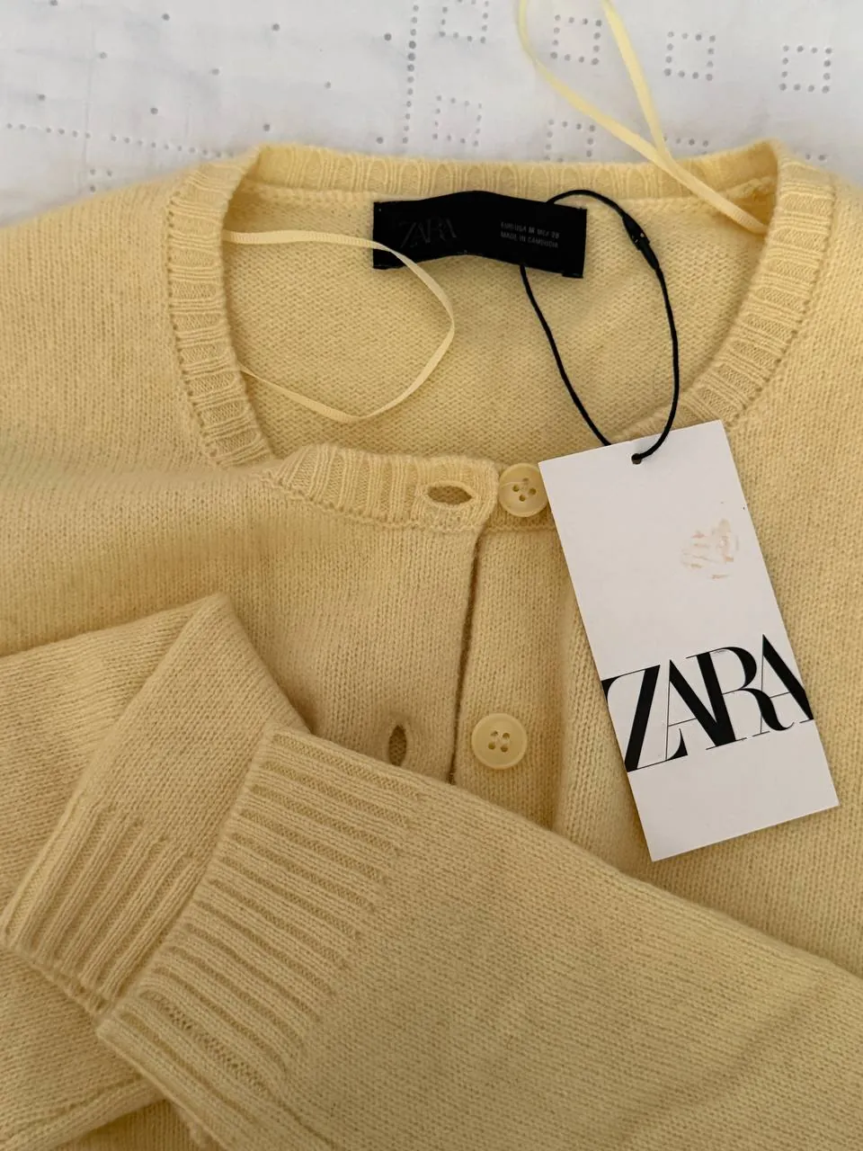 Кардиган ZARA из шерсти, размер M 3