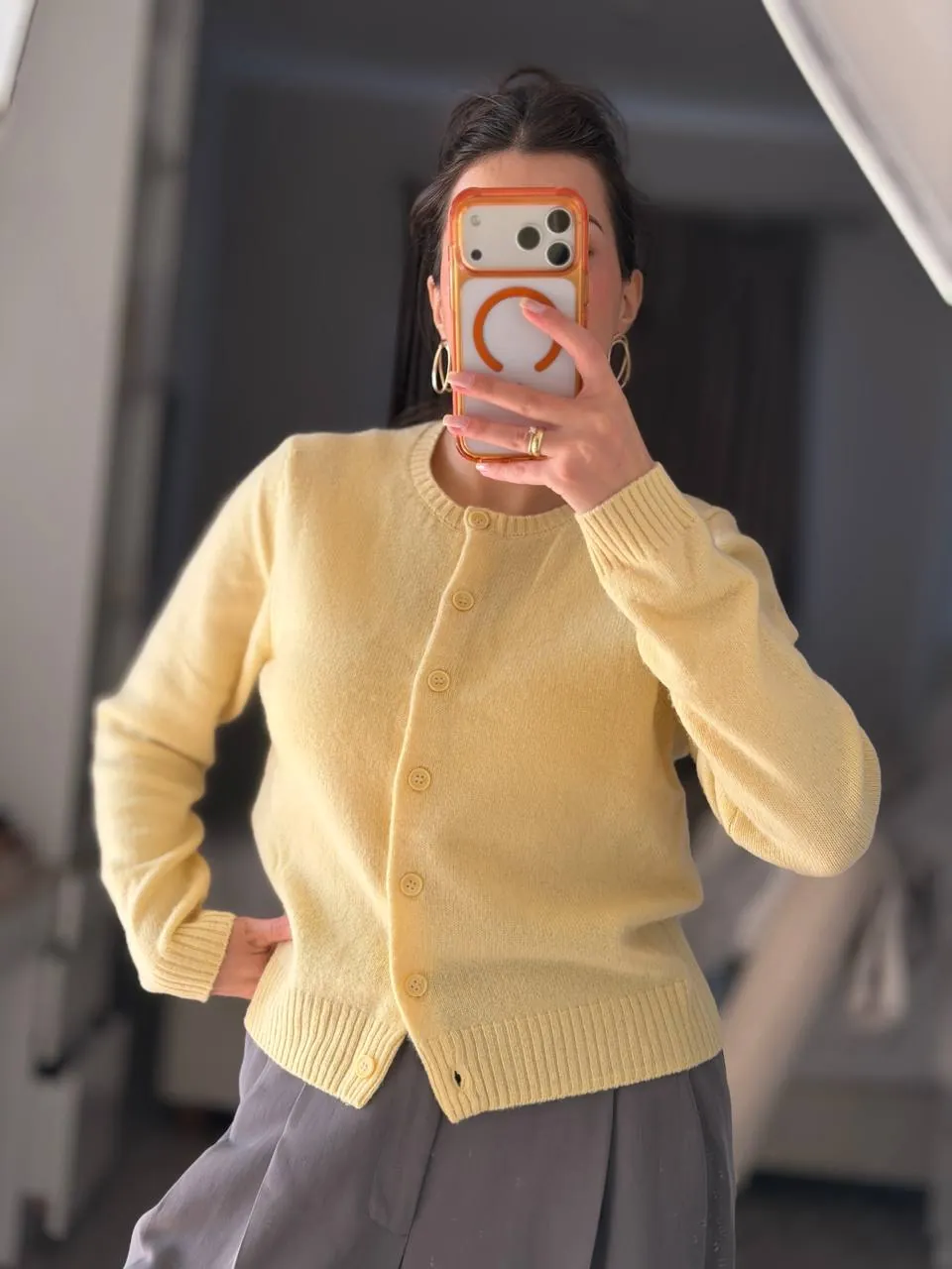 Кардиган ZARA из шерсти, размер M 1