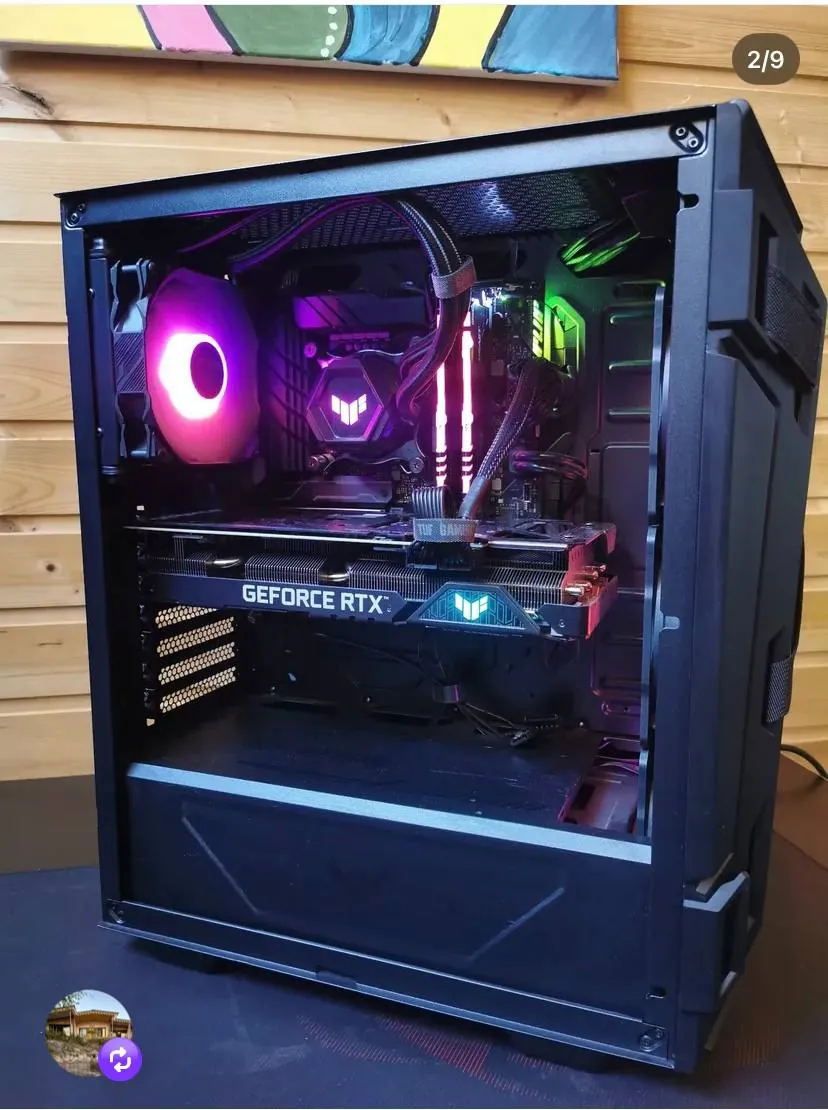 Игровой ПК Intel i5-12400F с RTX 3060 8