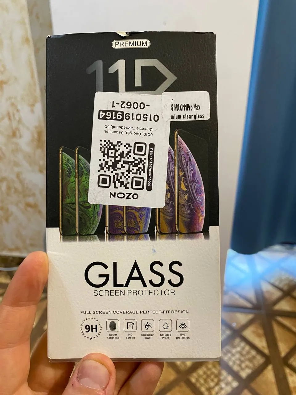 Защитное стекло для iPhone 11 Pro Max и XS Max 1
