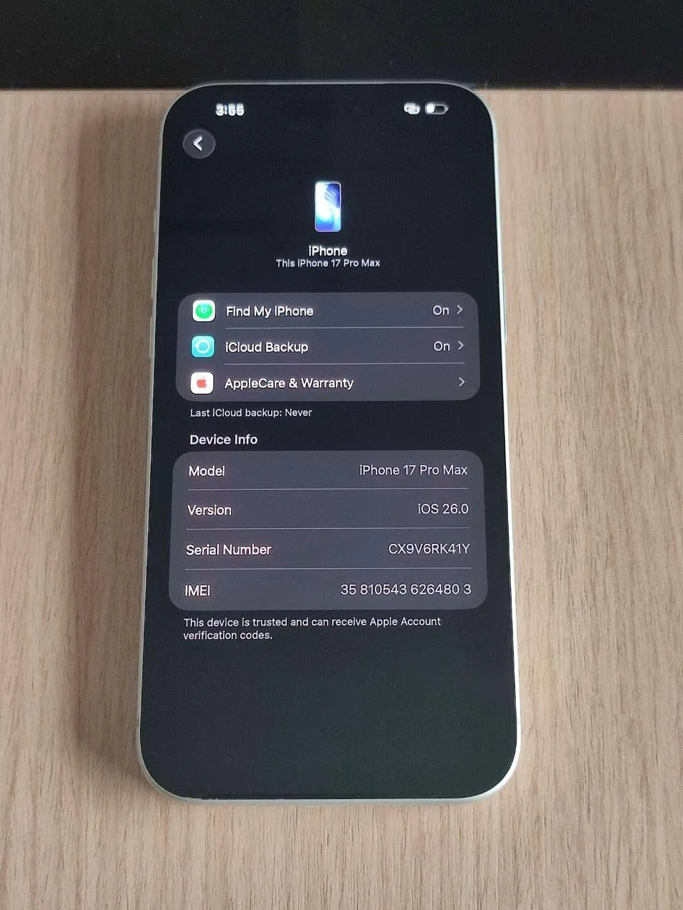 IPhone 17 Pro Max 256GB Silver 1