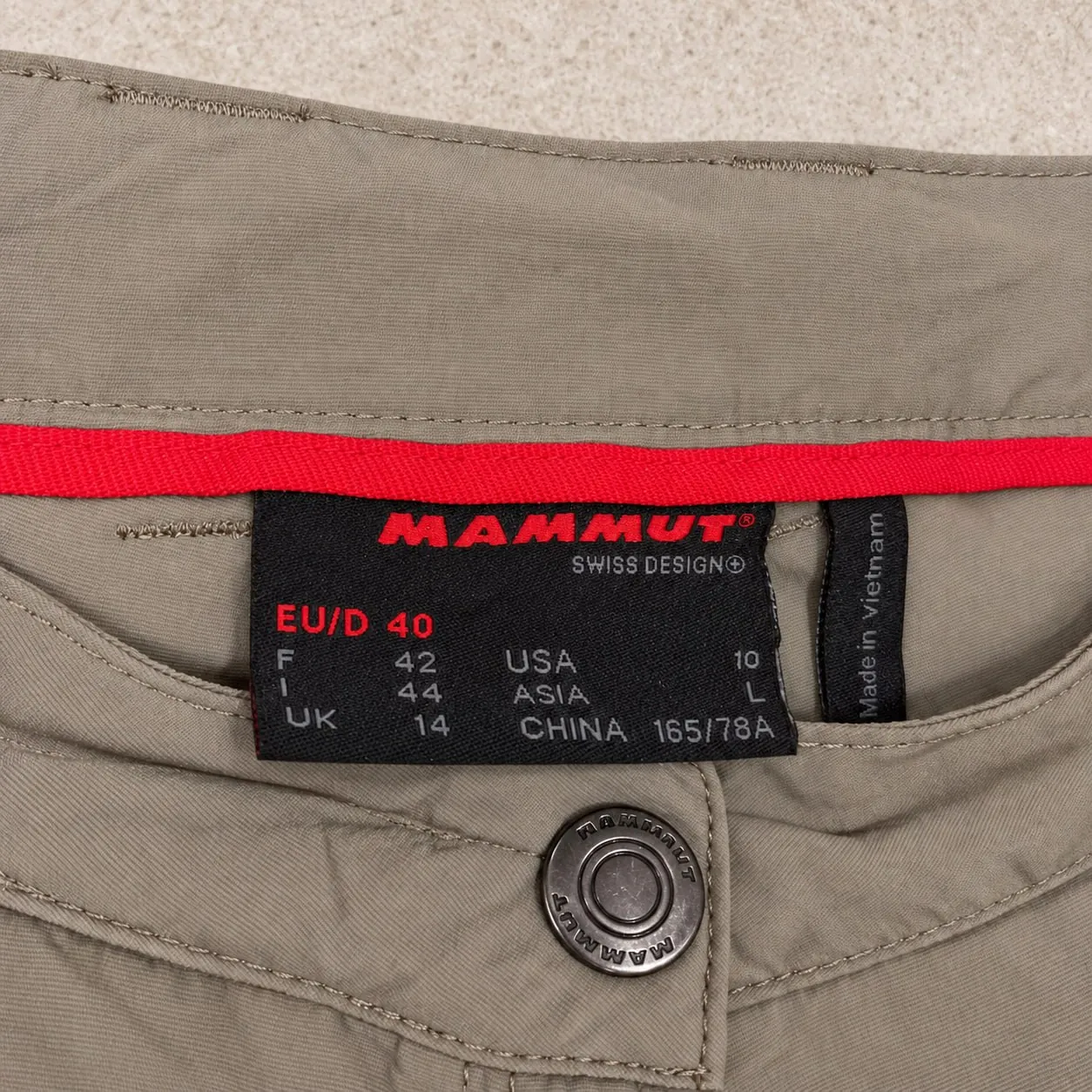 Треккинговые штаны-трансформеры Mammut Zip-Off 5