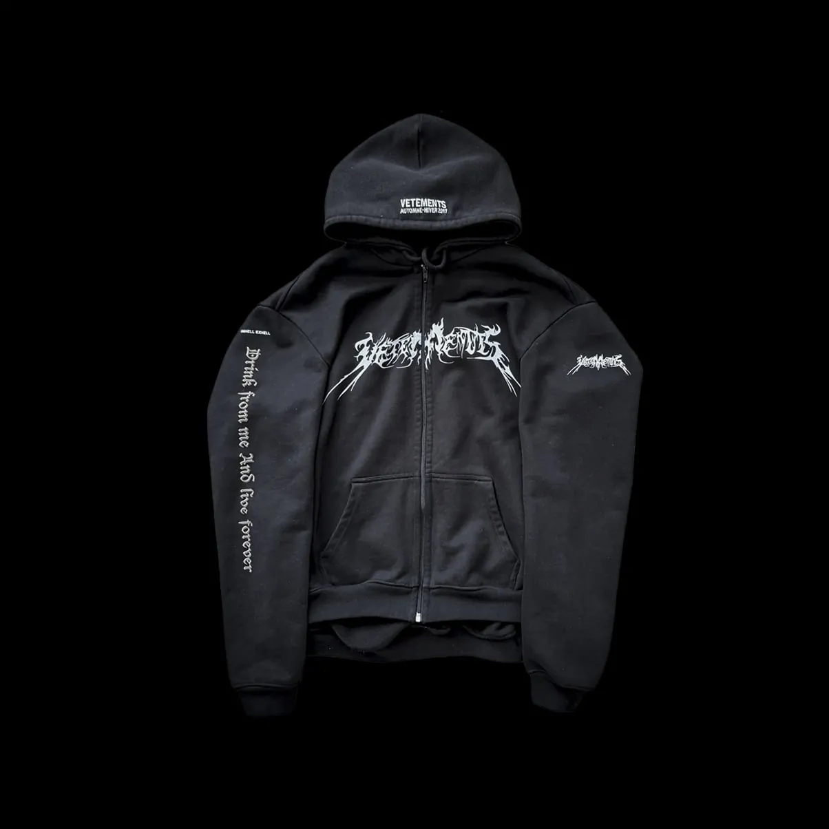 Худи ERD и Vetements TFD, унисекс 7