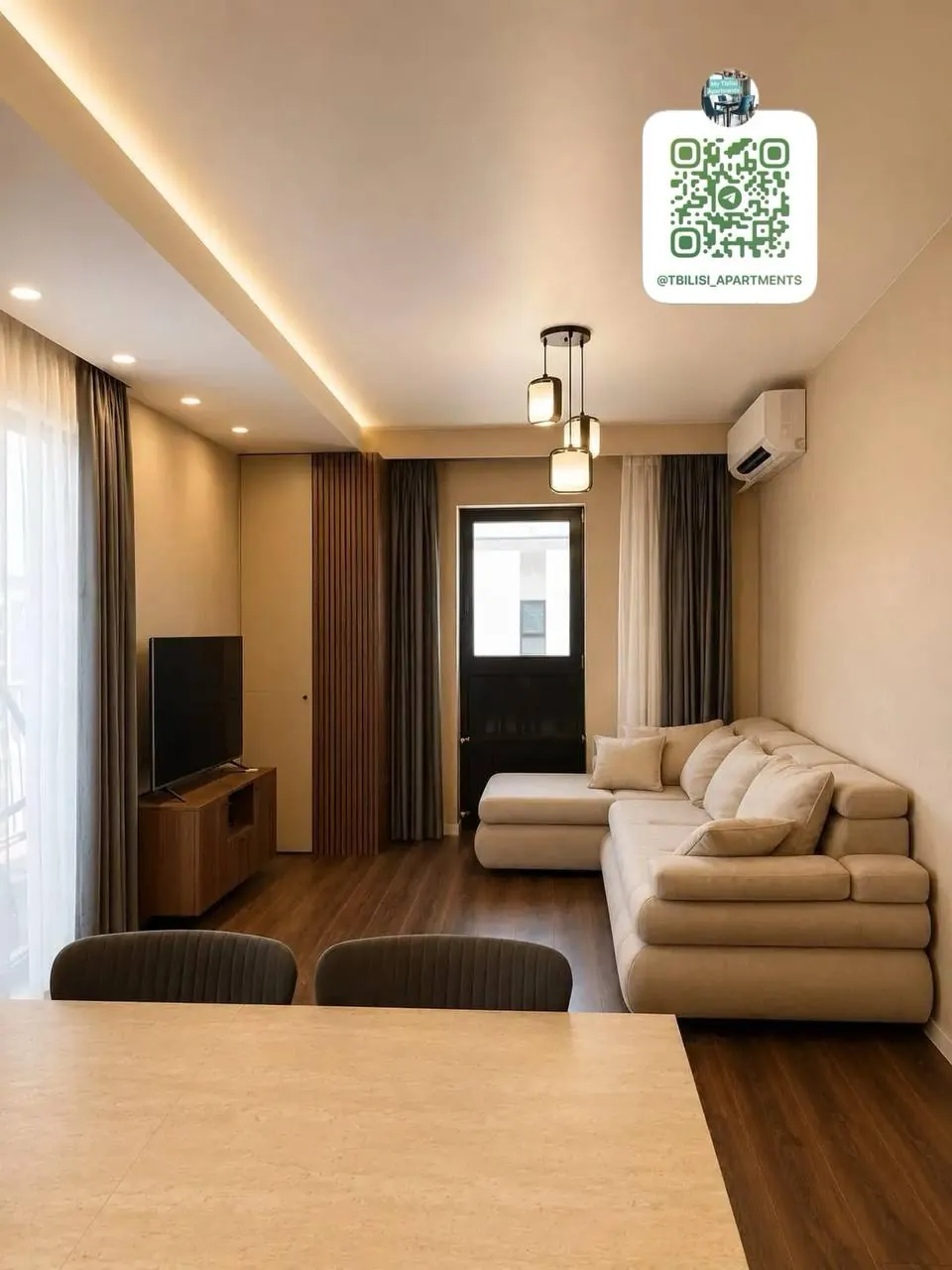 Квартира 130 м² с 3 спальнями в Дигоми 5