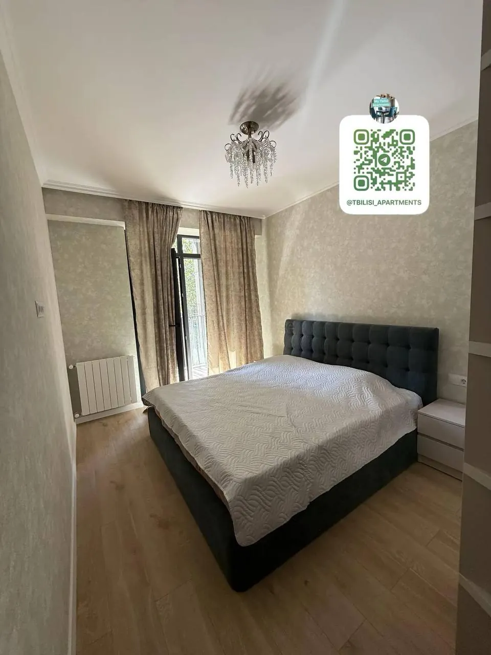 Квартира 78 м² с 2 спальнями в Сабуртало 7