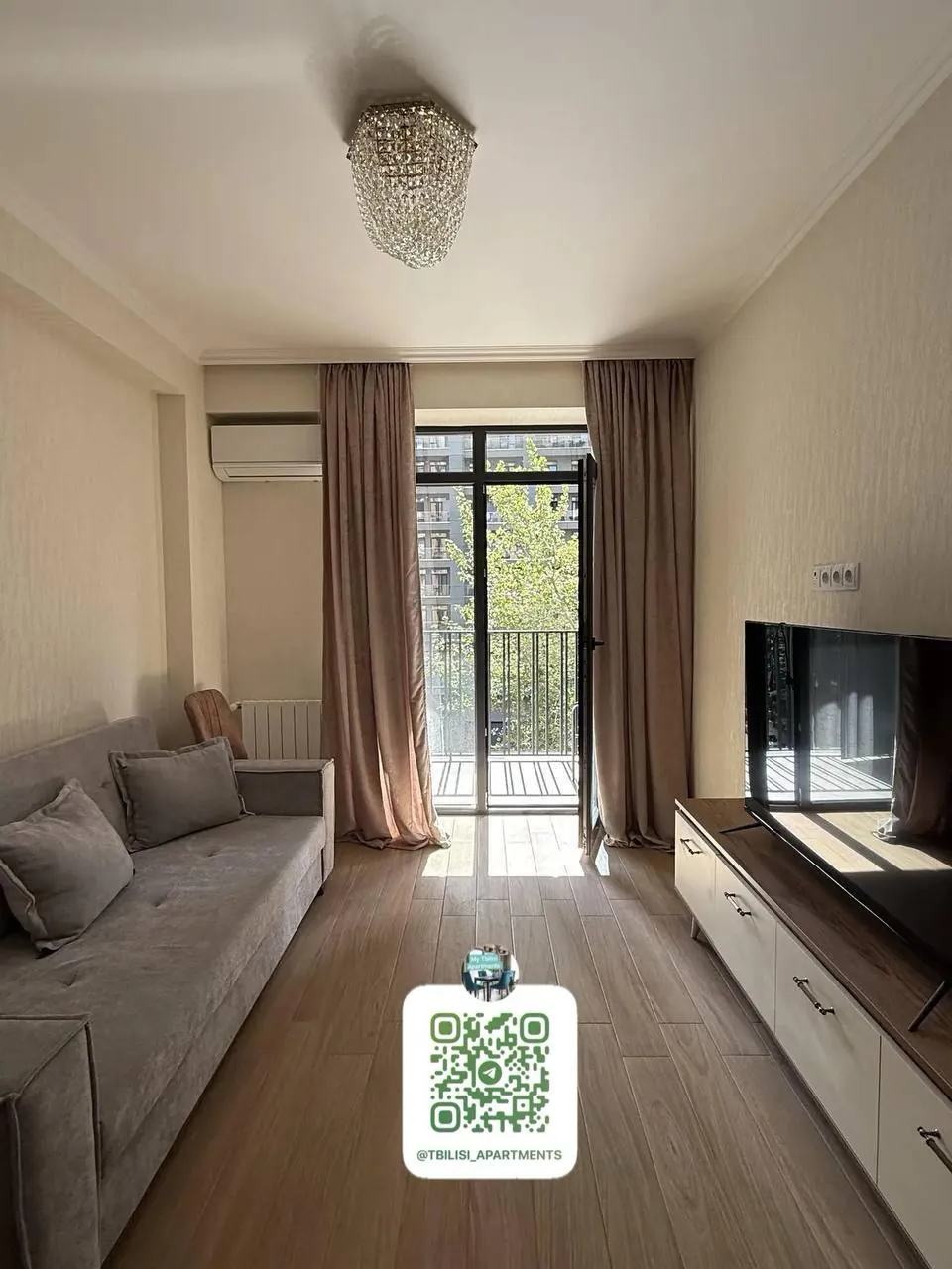 Квартира 78 м² с 2 спальнями в Сабуртало 8
