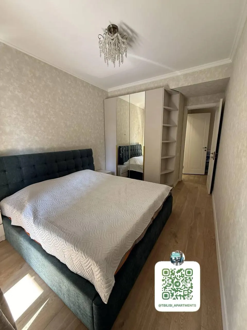Квартира 78 м² с 2 спальнями в Сабуртало 2