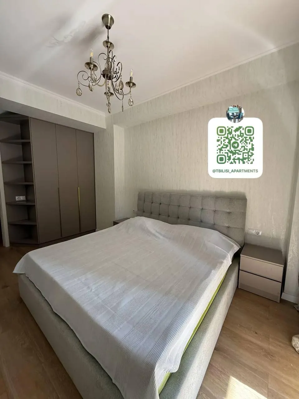 Квартира 78 м² с 2 спальнями в Сабуртало 10
