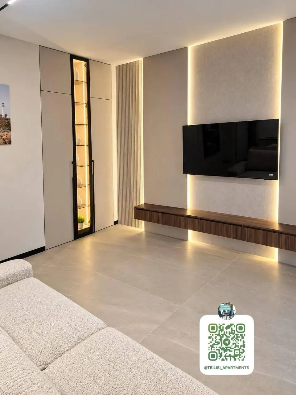 Квартира 62 м² с 1 спальней в Крцаниси 6