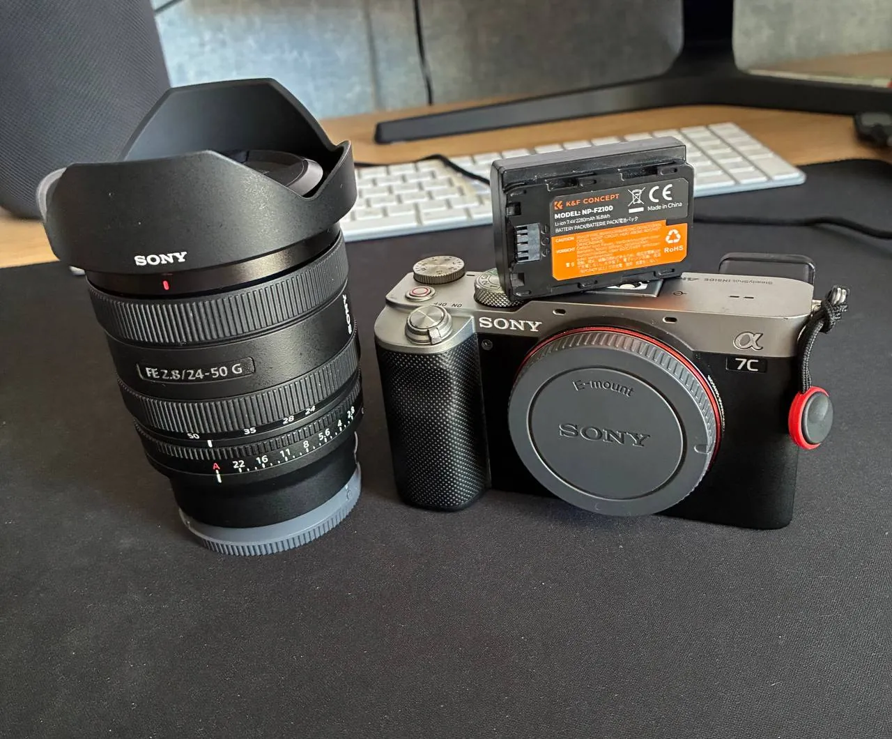 Фотокамера Sony A7C с объективом 1
