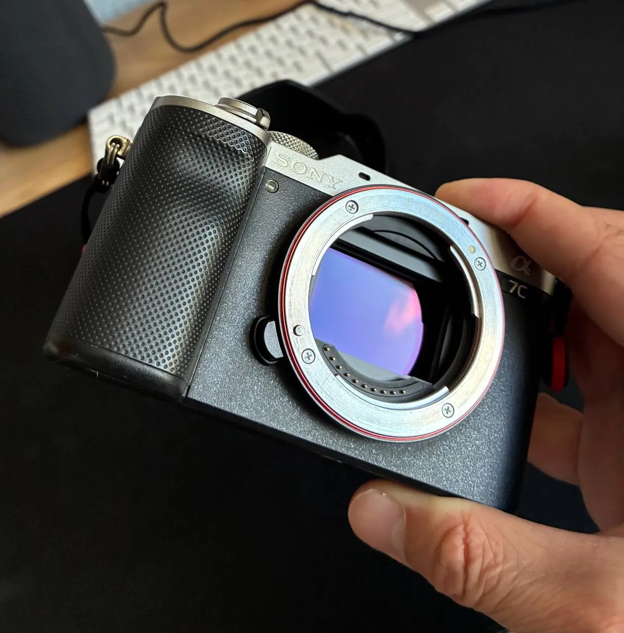 Фотокамера Sony A7C с объективом 3