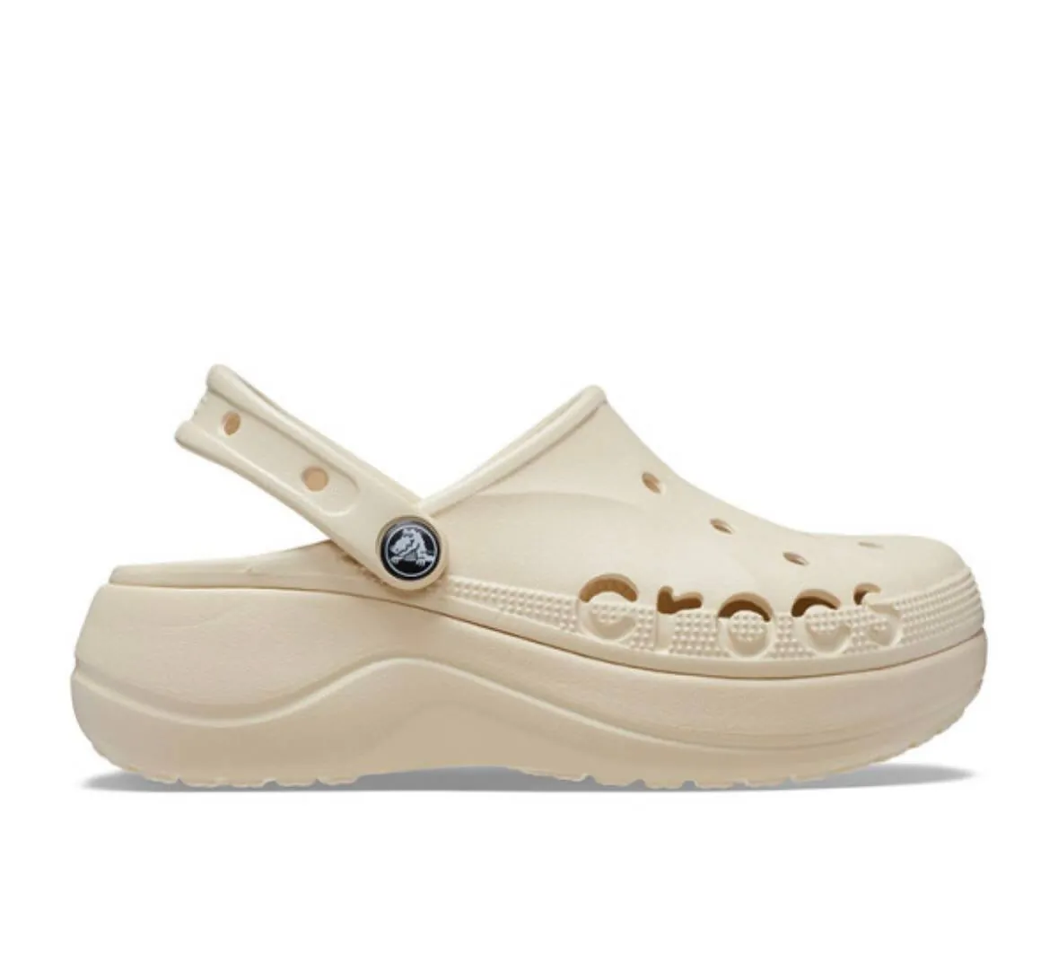 Новые женские Crocs бежевого цвета, размер 39-40 1