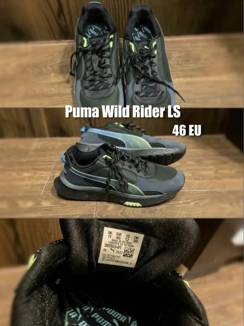 Кроссовки Puma RS-X и Wild Rider, 46 размер 2