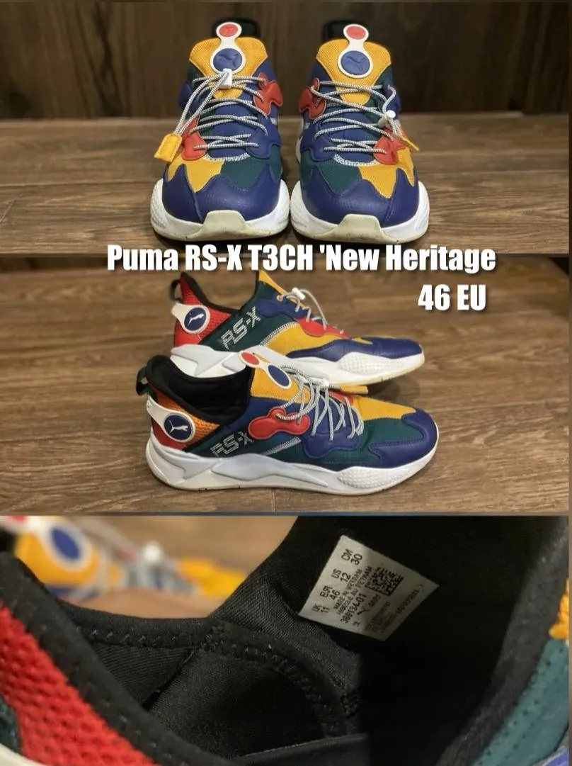 Кроссовки Puma RS-X и Wild Rider, 46 размер 1