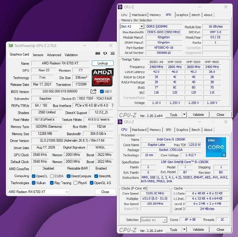 Игровой ПК на i5-13600K и RX 6700 XT 2