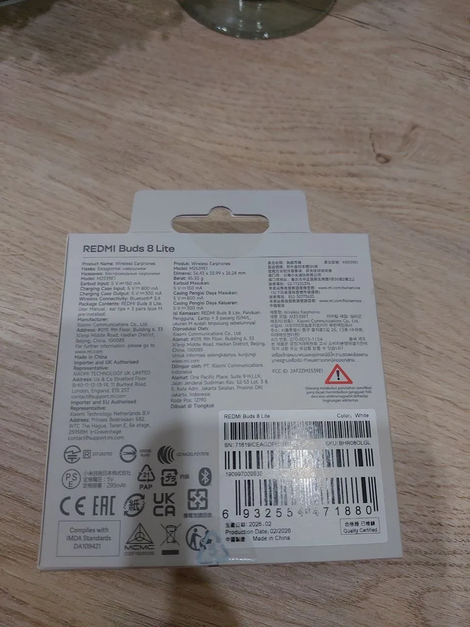 Беспроводные наушники Xiaomi новые 1