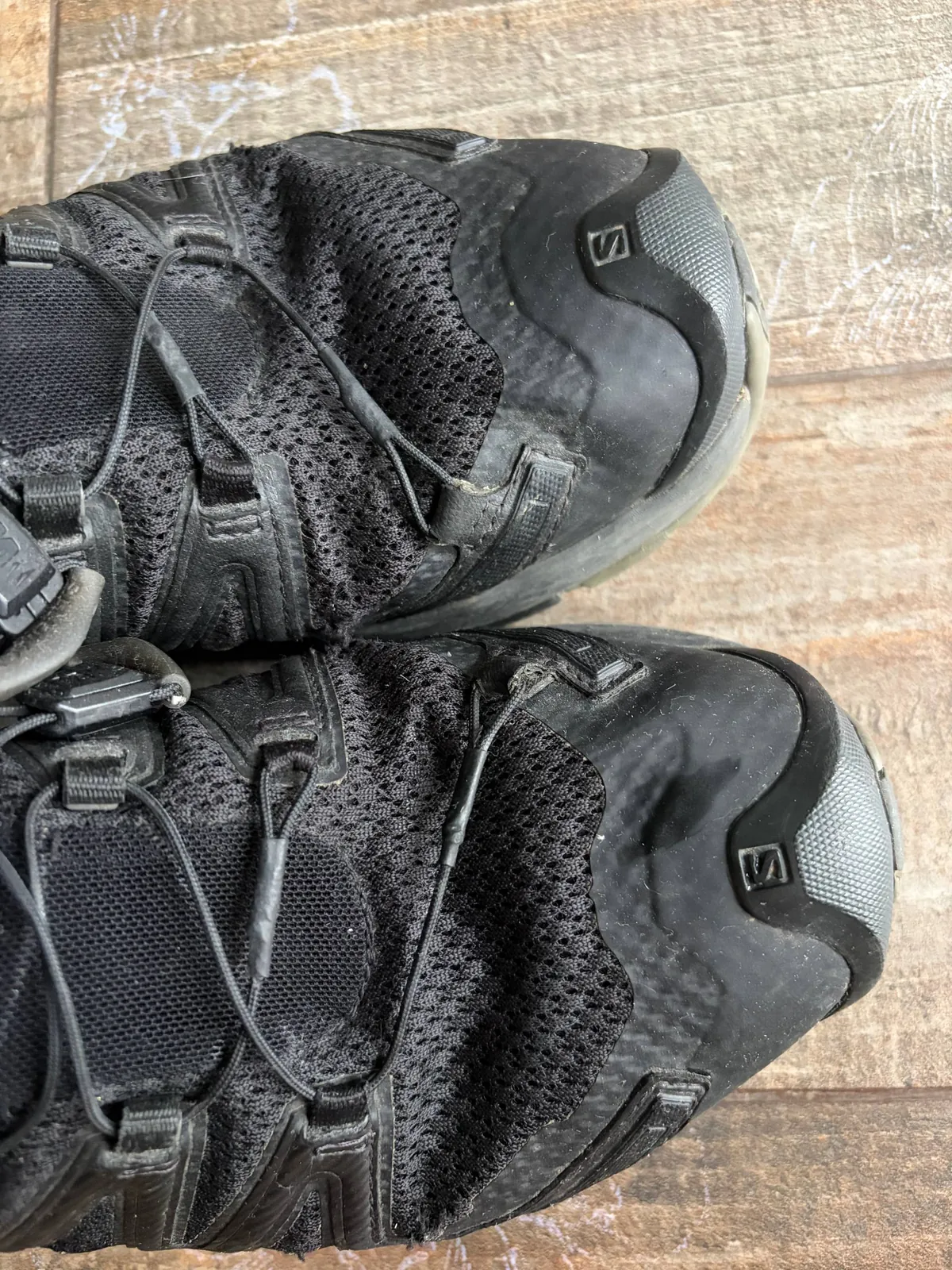 Треккинговые кроссовки Salomon XA Pro 3D голубые 5