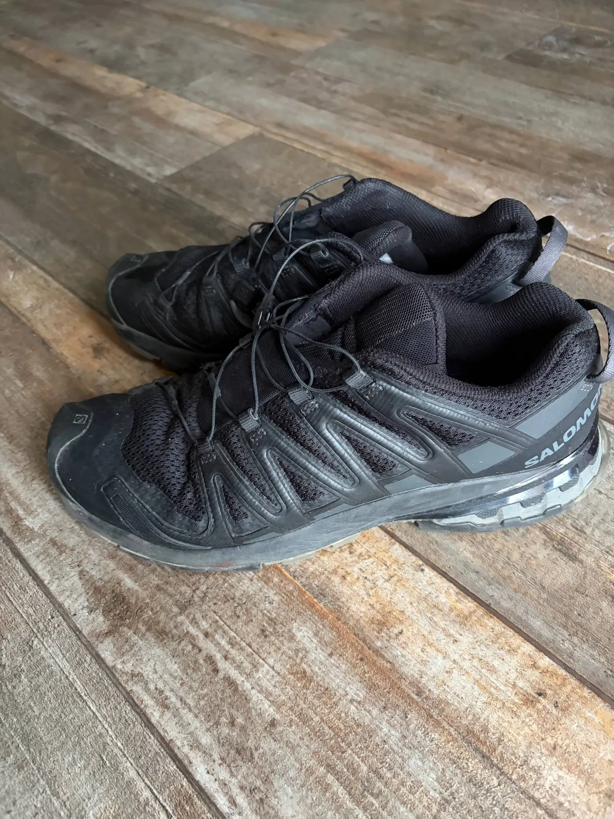 Треккинговые кроссовки Salomon XA Pro 3D голубые 3