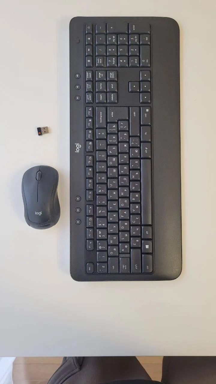 Мышь и клавиатура Logitech комплект 1