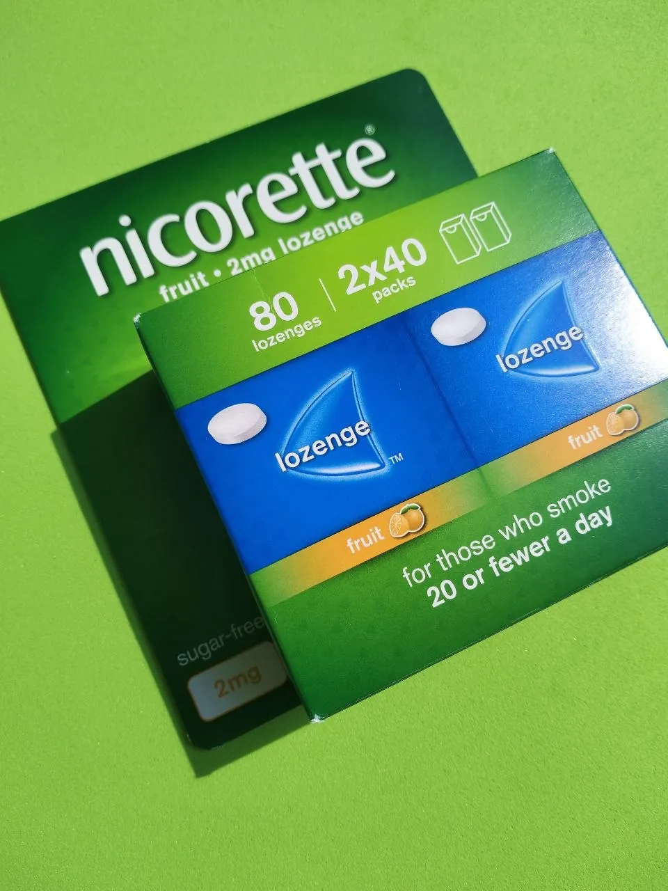 Никотиновые леденцы Nicorette 80 штук 1