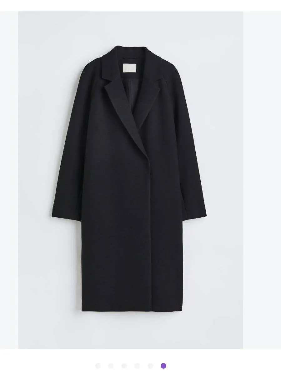 Пальто H&M оверсайз 2