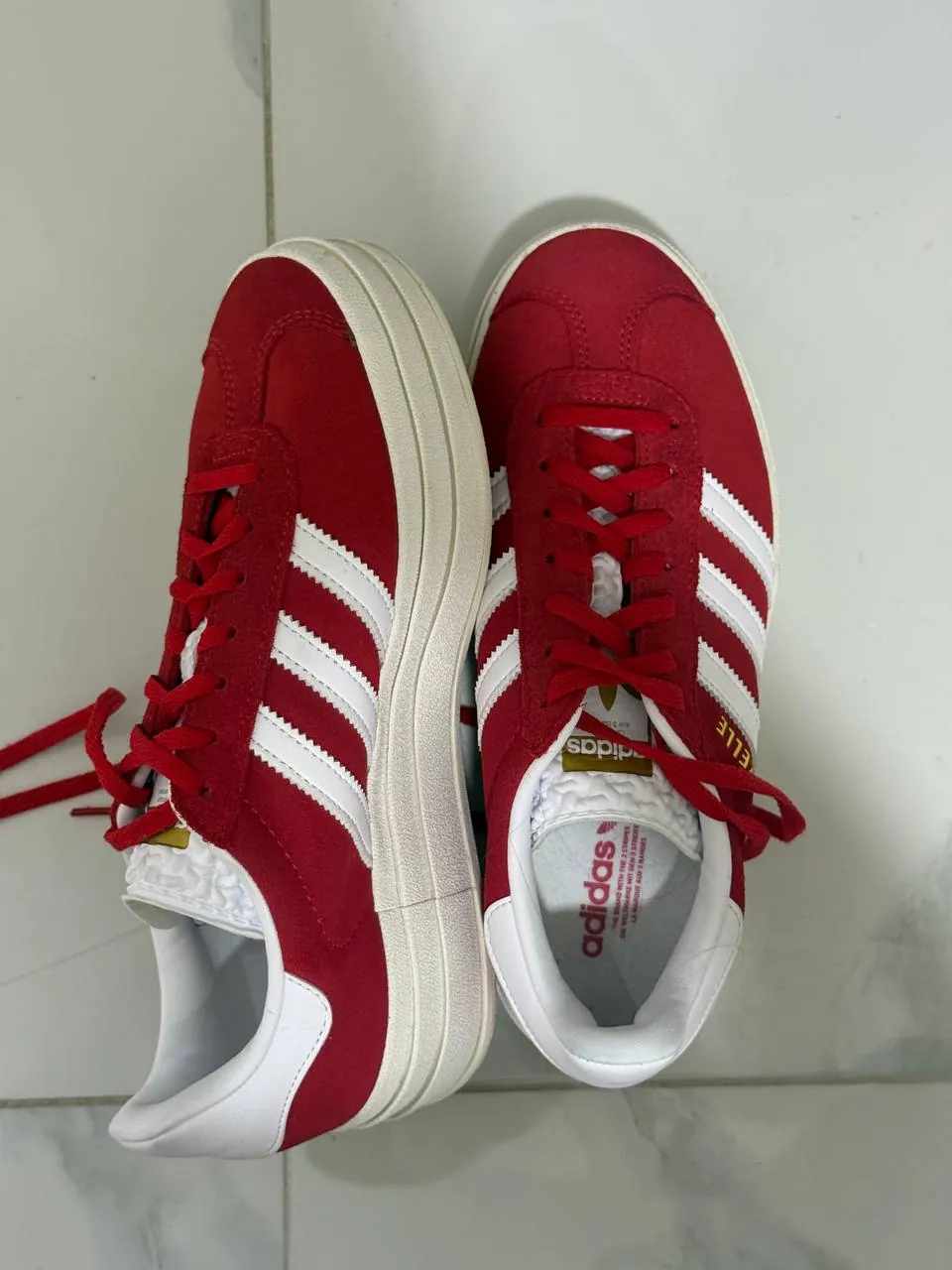 Кроссовки adidas Gazelle Bold Red, размер 38 2