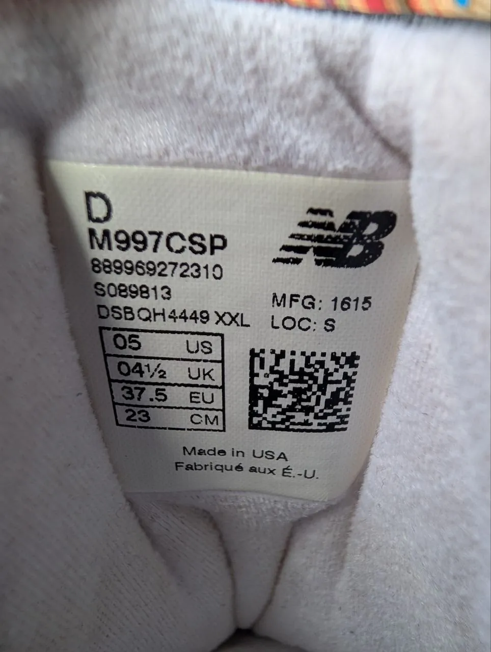 Женские кроссовки New Balance 997 5
