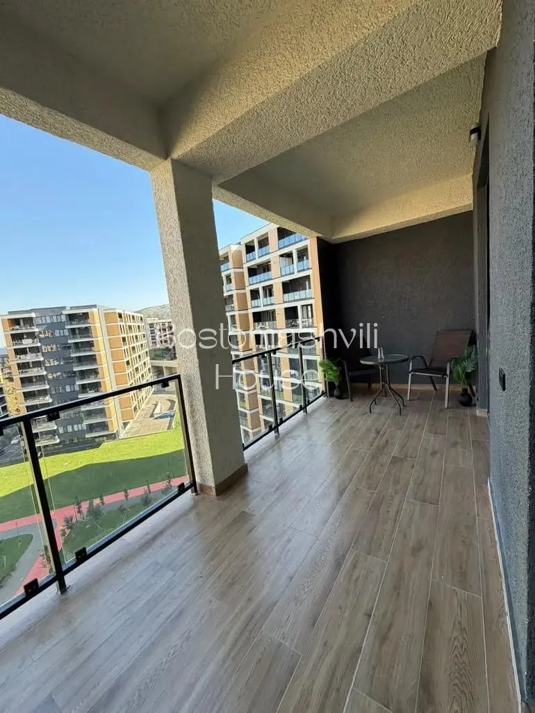 Квартира 60 м² с 2 комнатами в Ортачала 10