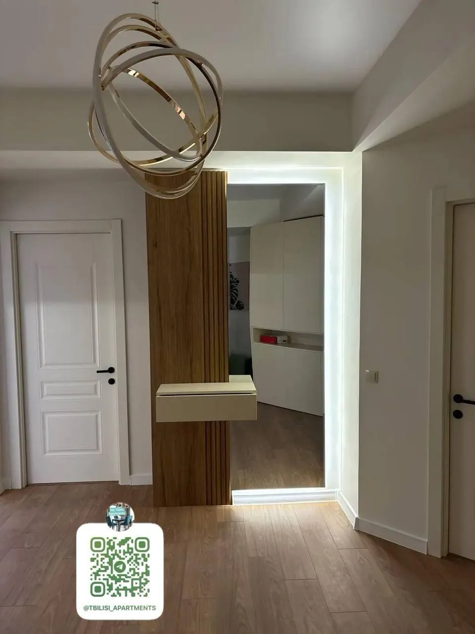 Квартира 85 м² с 3 комнатами в Сабуртало 5