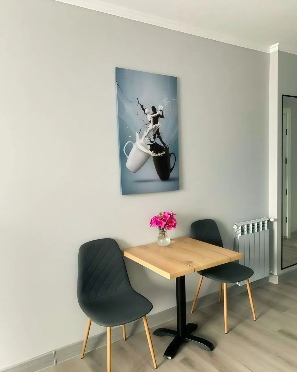 Студия 28 м² с перегородкой в Next Apartments 3