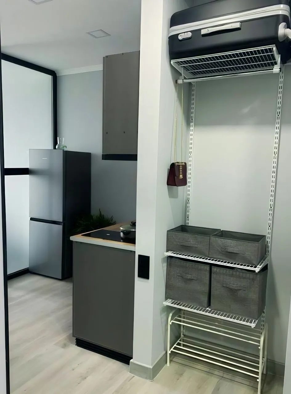 Студия 28 м² с перегородкой в Next Apartments 6