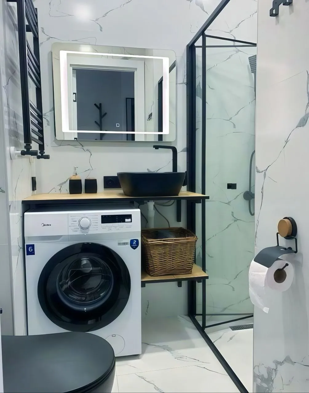 Студия 28 м² с перегородкой в Next Apartments 7