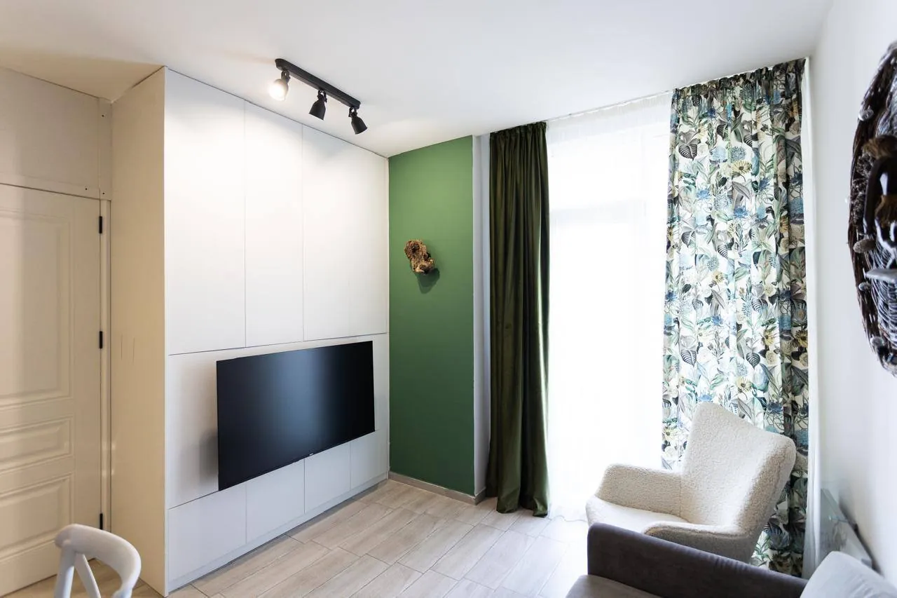 Квартира 40 м² с видом на море на Ангиса 4