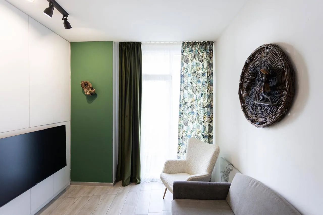 Квартира 40 м² с видом на море на Ангиса 8
