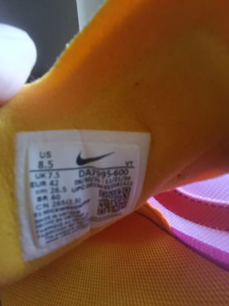 Кроссовки Nike Waffle One Active Fuchsia 4
