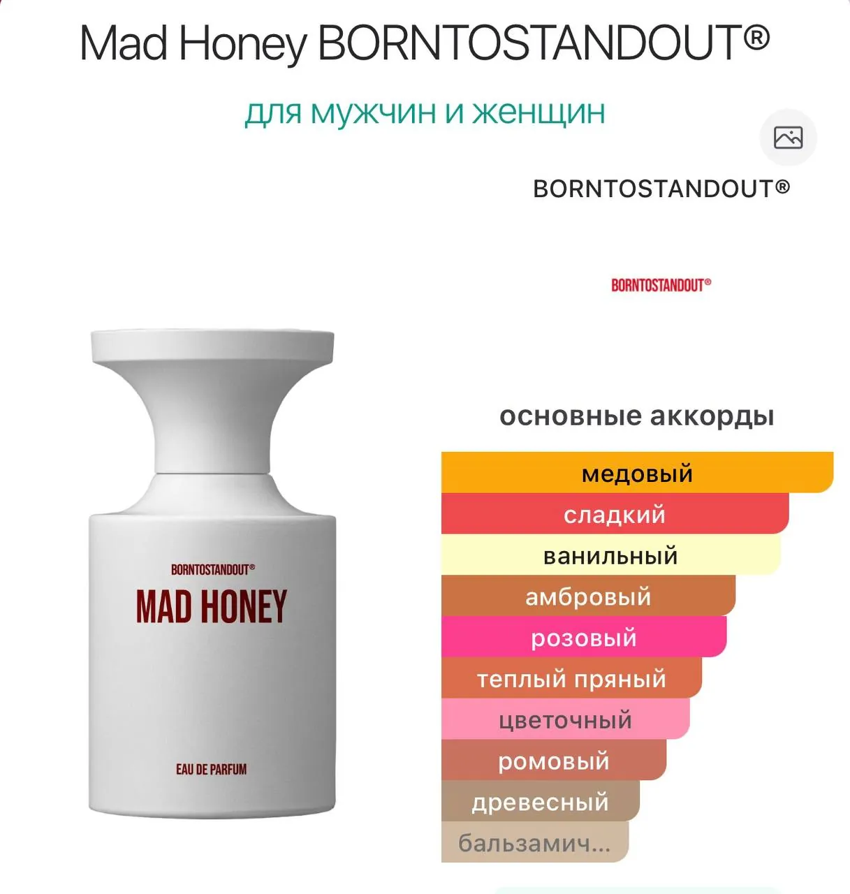Парфюм BTSO Mad Honey 50 мл 2