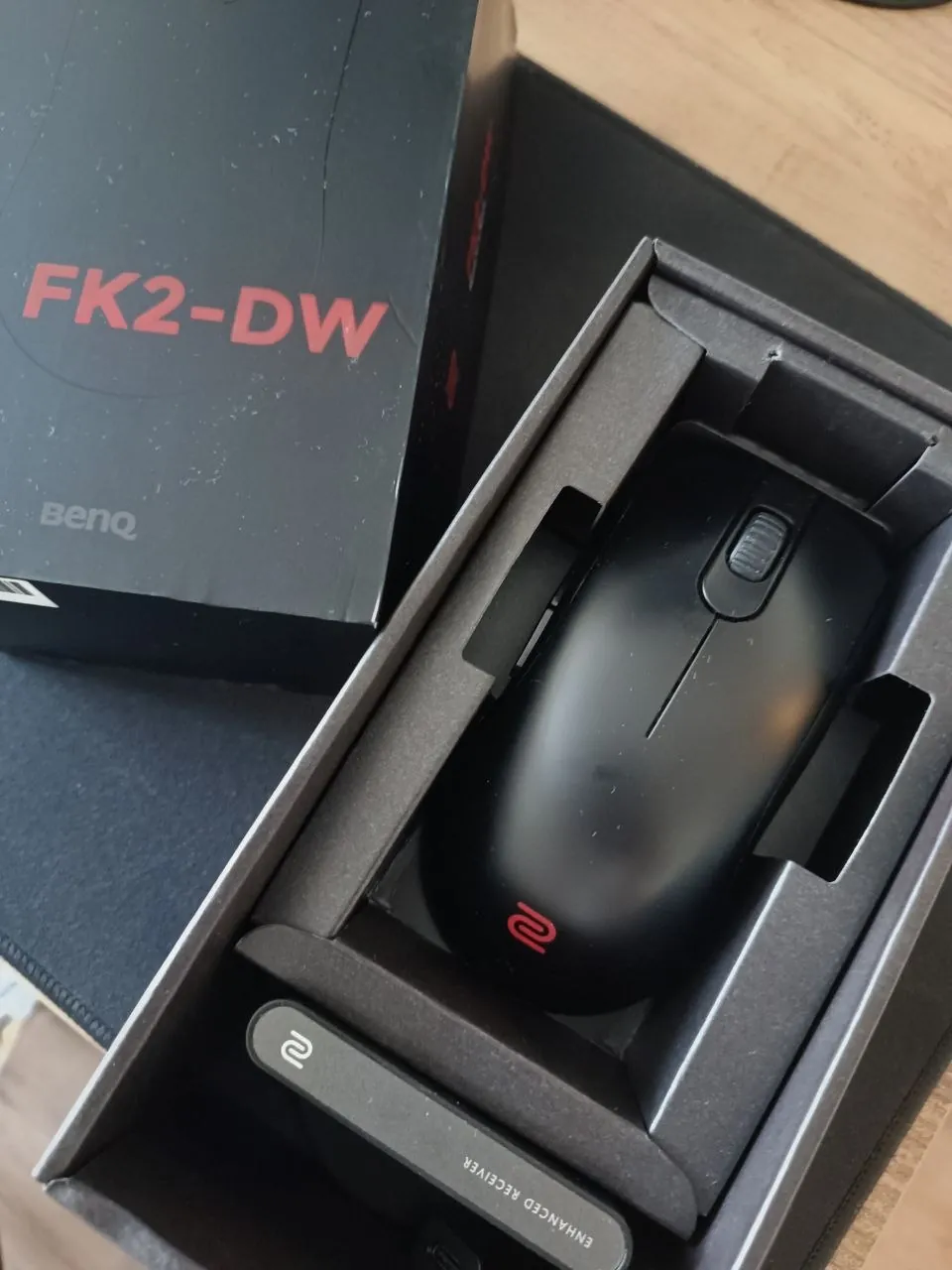 Беспроводная мышь ZOWIE FK2-DW 4K с док-станцией 1