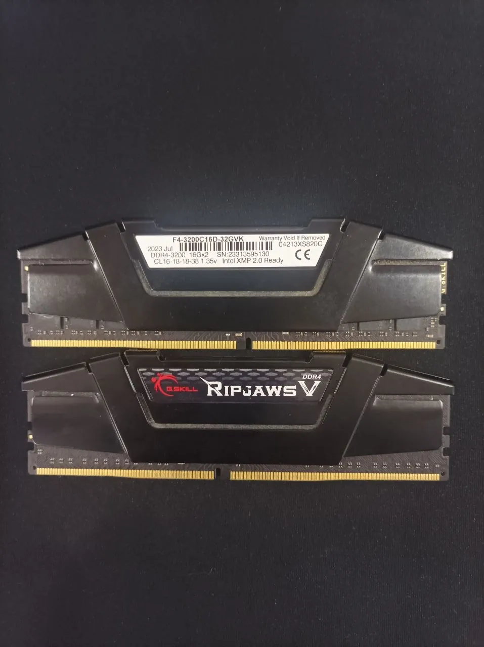 Оперативная память G.Skill Ripjaws V DDR4 32GB 1