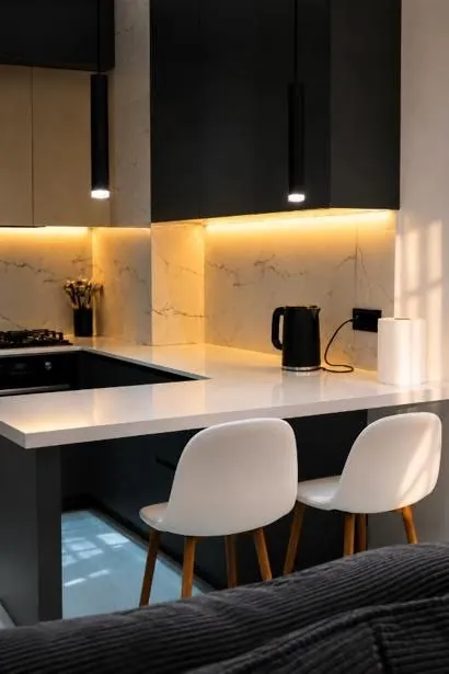 Квартира 55 м² с 2 комнатами в Сабуртало 3