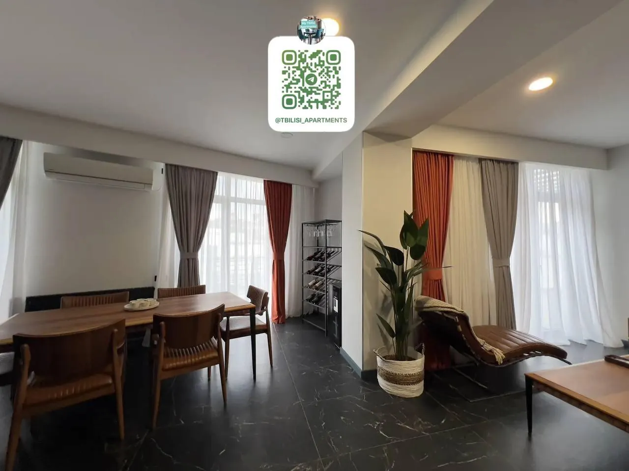 Квартира 315 м² с 4 комнатами в Сабуртало 5