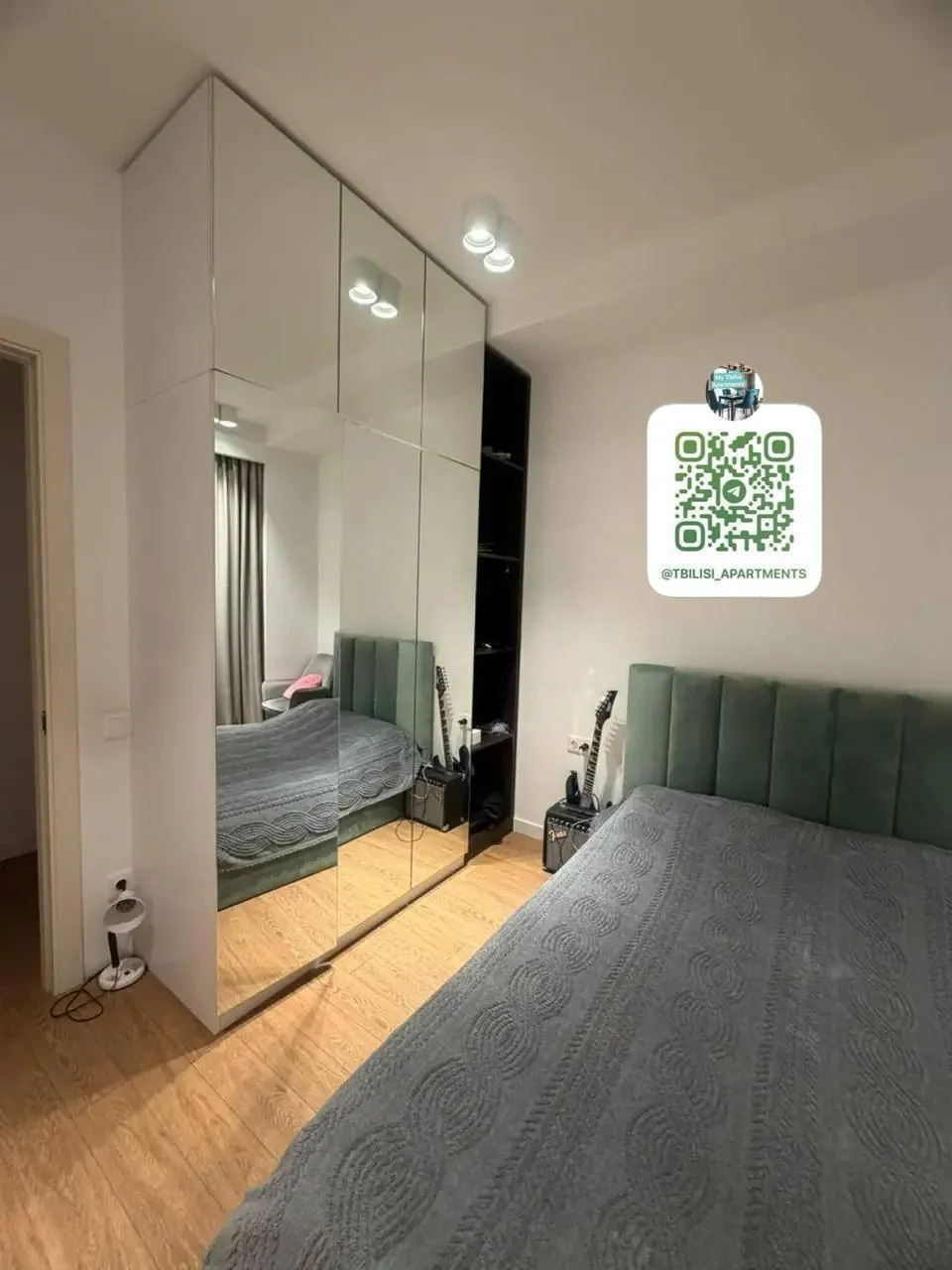 Квартира 120 м² с 3 комнатами в Сабуртало 9