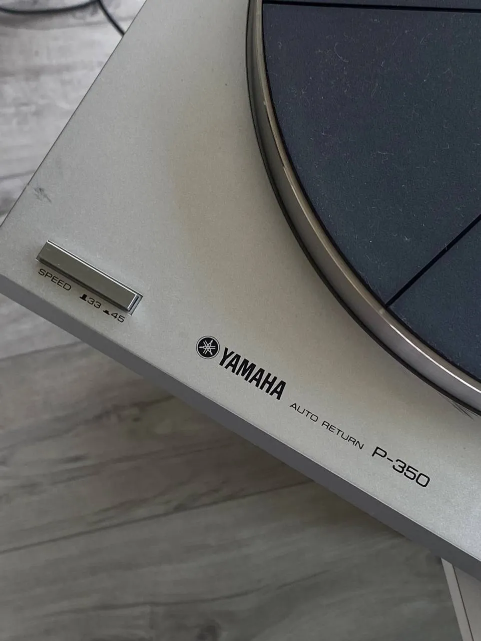 Виниловый проигрыватель Yamaha P-350, игла сломана 2