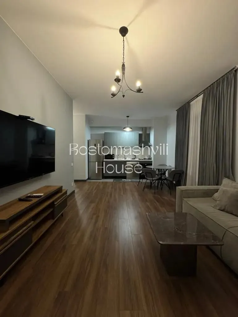 Квартира 55 м² с 2 комнатами в Сабуртало 3