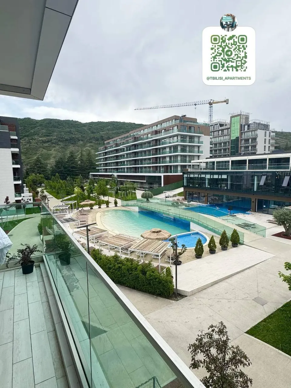 Квартира 80 м² с 3 комнатами в Крцаниси 1