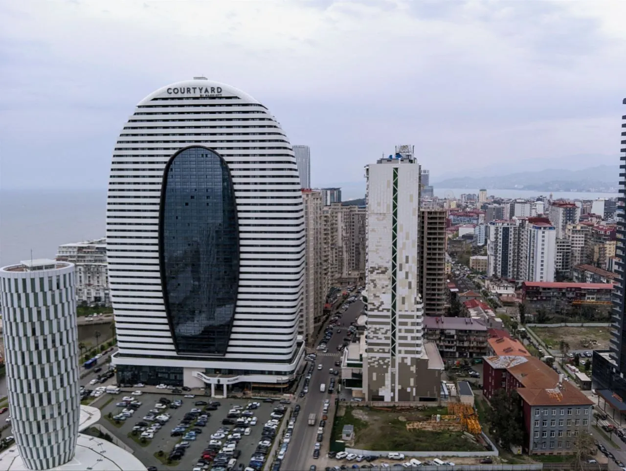 Видовая студия на 29 этаже в Orbi City 7