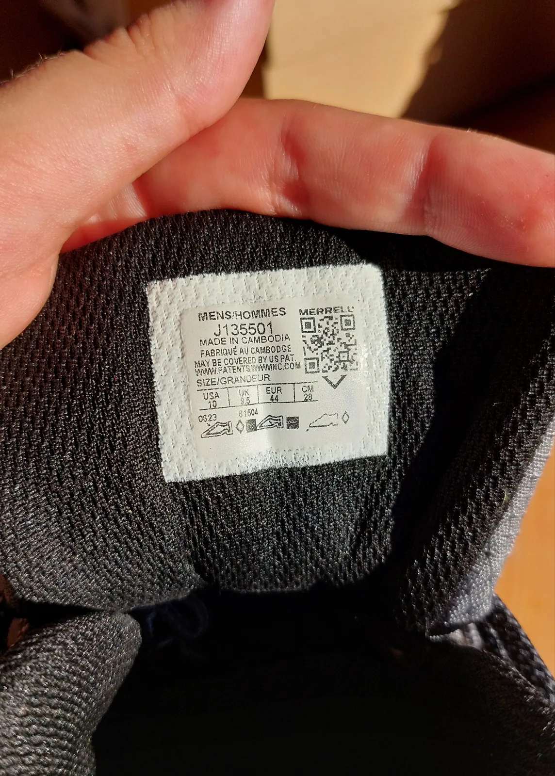 Треккинговые кроссовки Merrell, размер 44 2