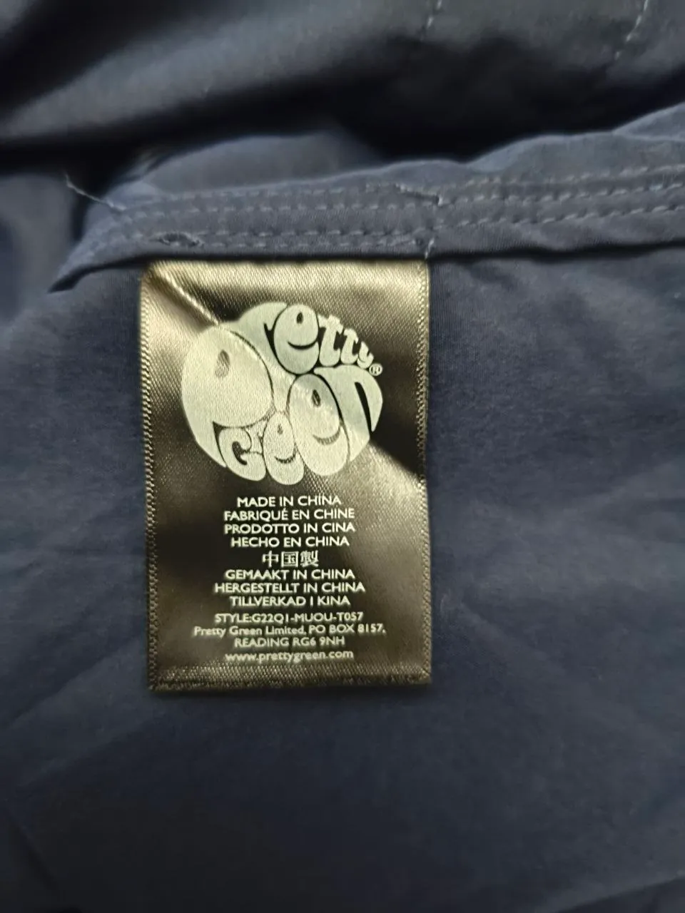 Анорак Pretty Green размер S на L 4