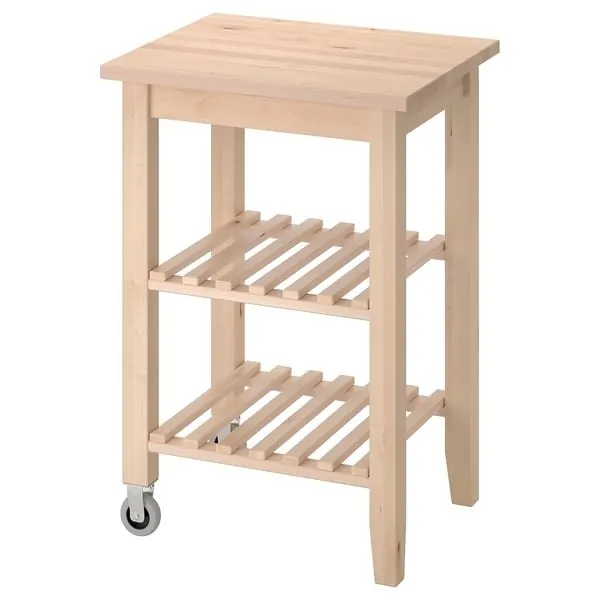 Кухонный стол-тележка IKEA BEKVÄM на колёсах 2