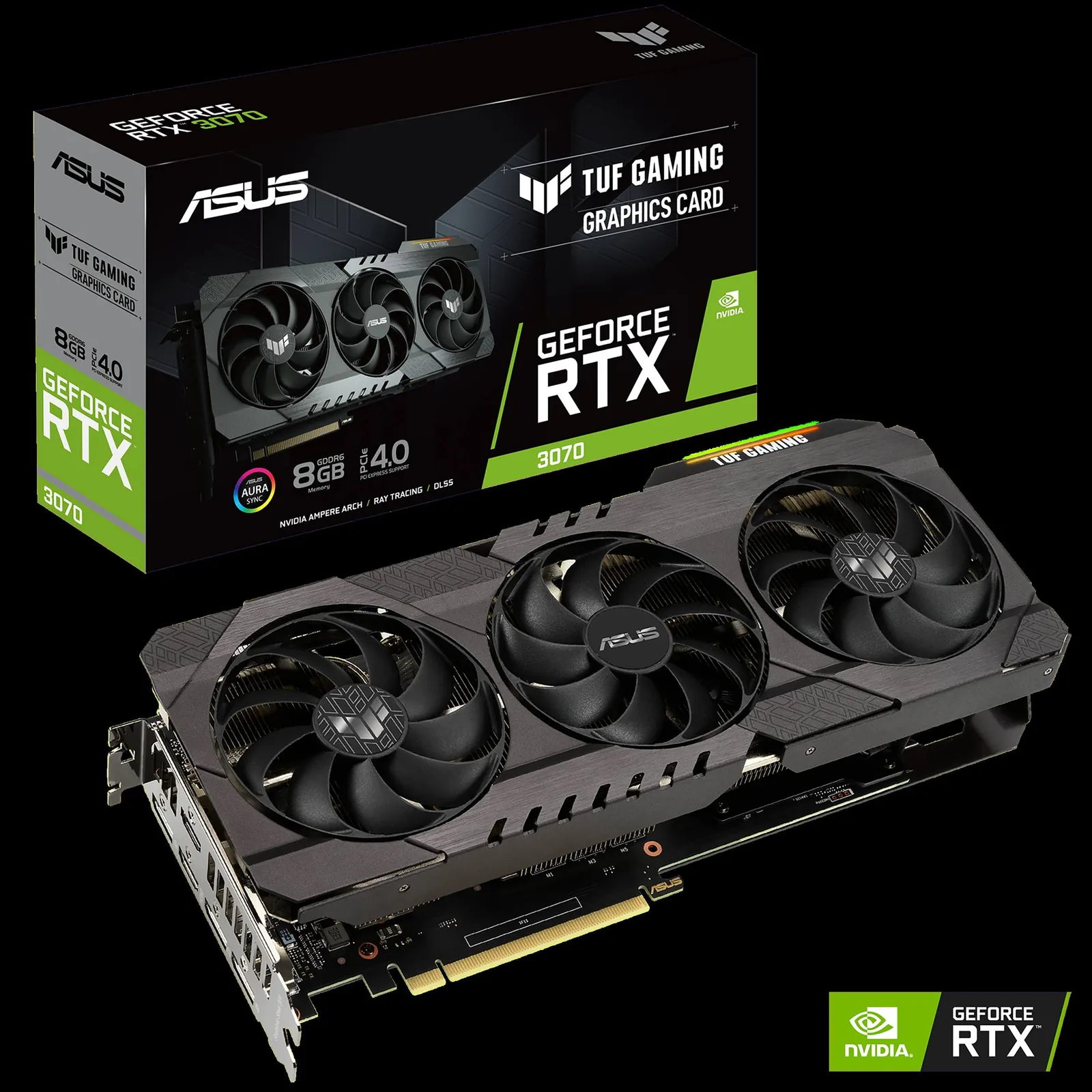 Видеокарта ASUS TUF Gaming RTX 3070 8GB на обмен 1