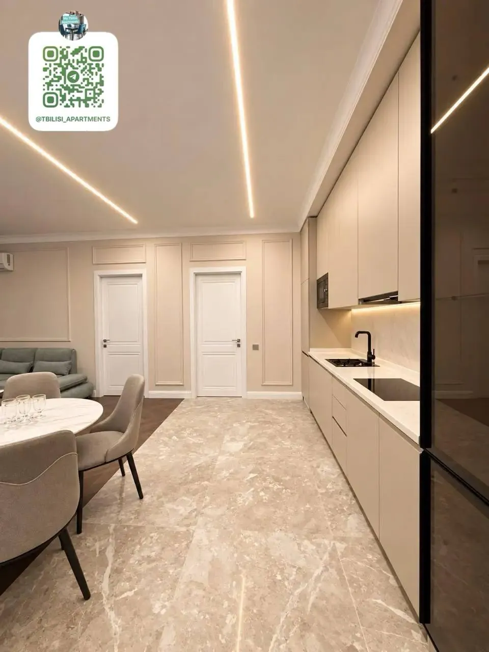 Квартира 110 м² с 3 комнатами в Крцаниси 2